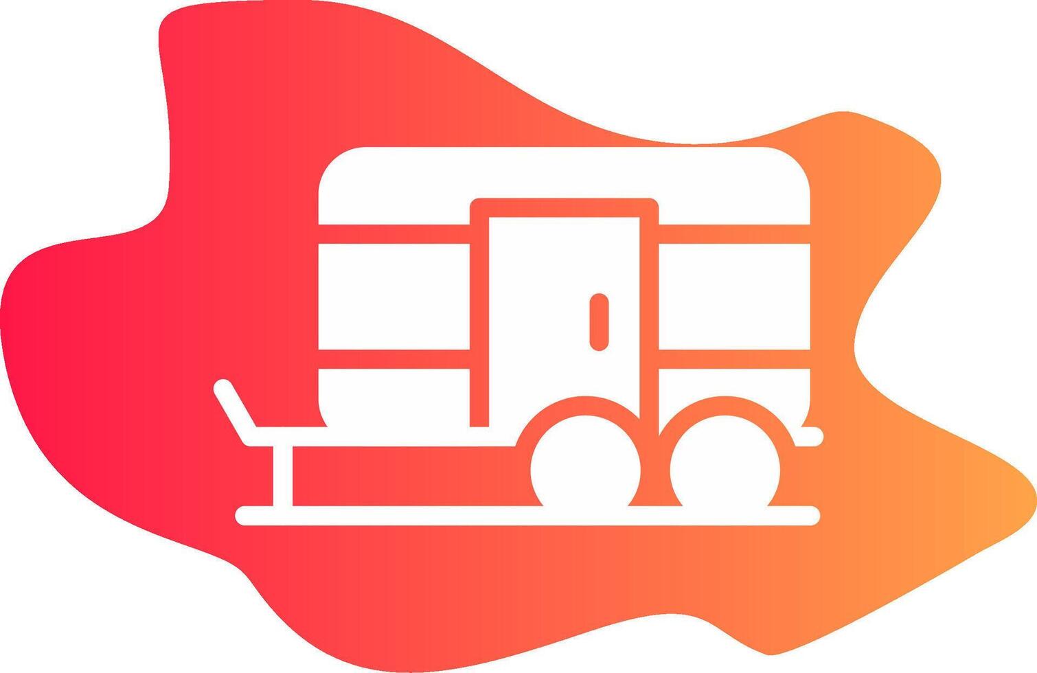 Caravan Creative Icon Design vector