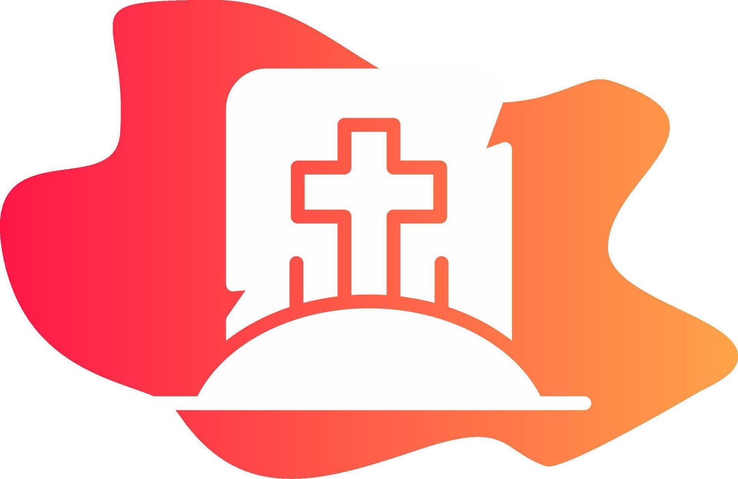 Tomb Creative Icon Design vector