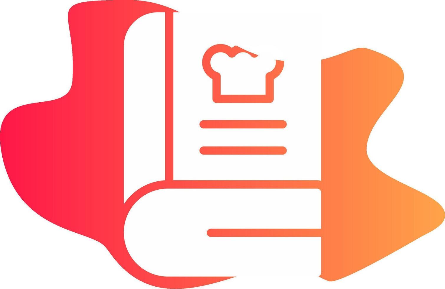 Recipes Creative Icon Design vector