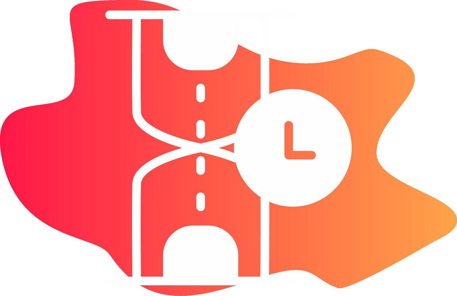 Jet Lag Creative Icon Design vector