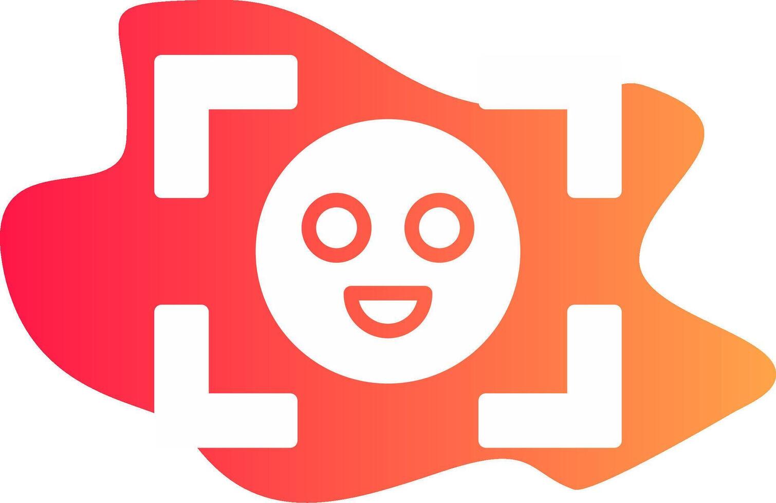 Face Detection Creative Icon Design vector