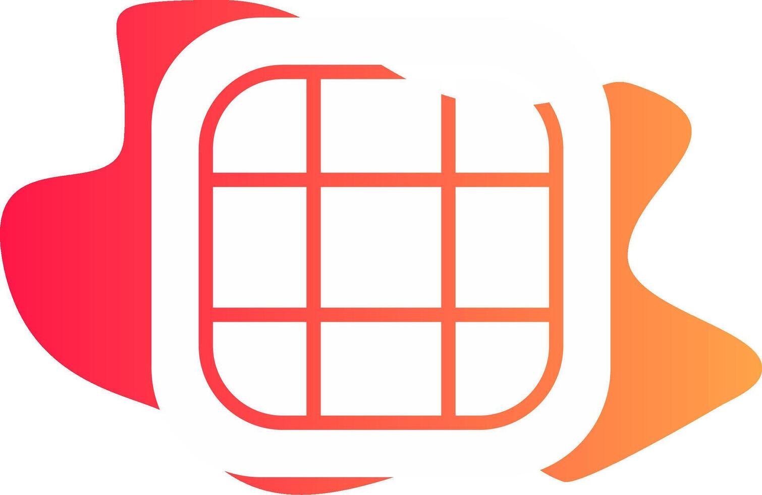 Grid Creative Icon Design vector