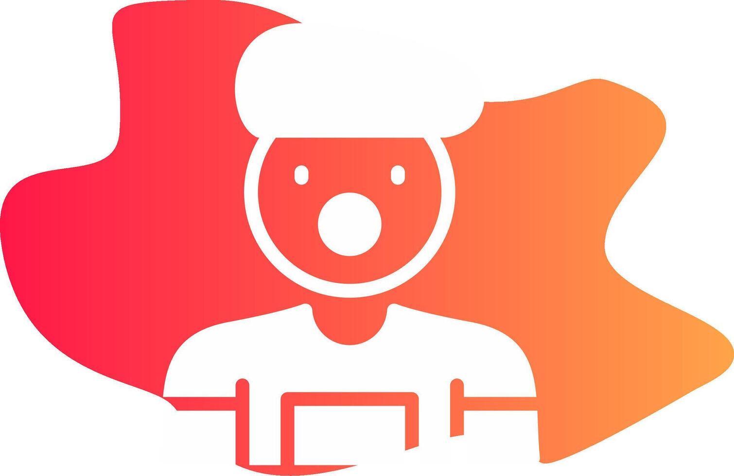 Mime Creative Icon Design vector