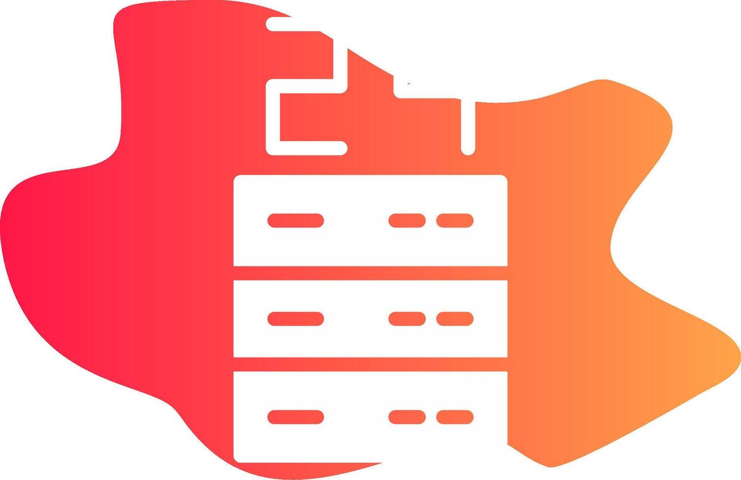 Data Center Creative Icon Design vector