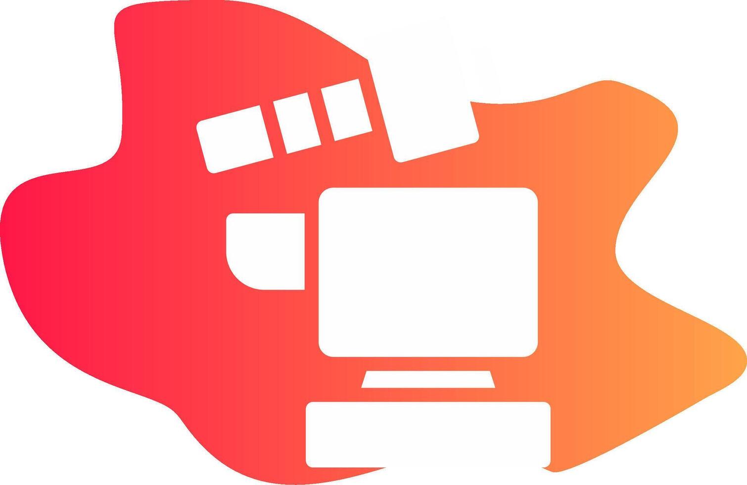 Hammer and anvil Creative Icon Design vector