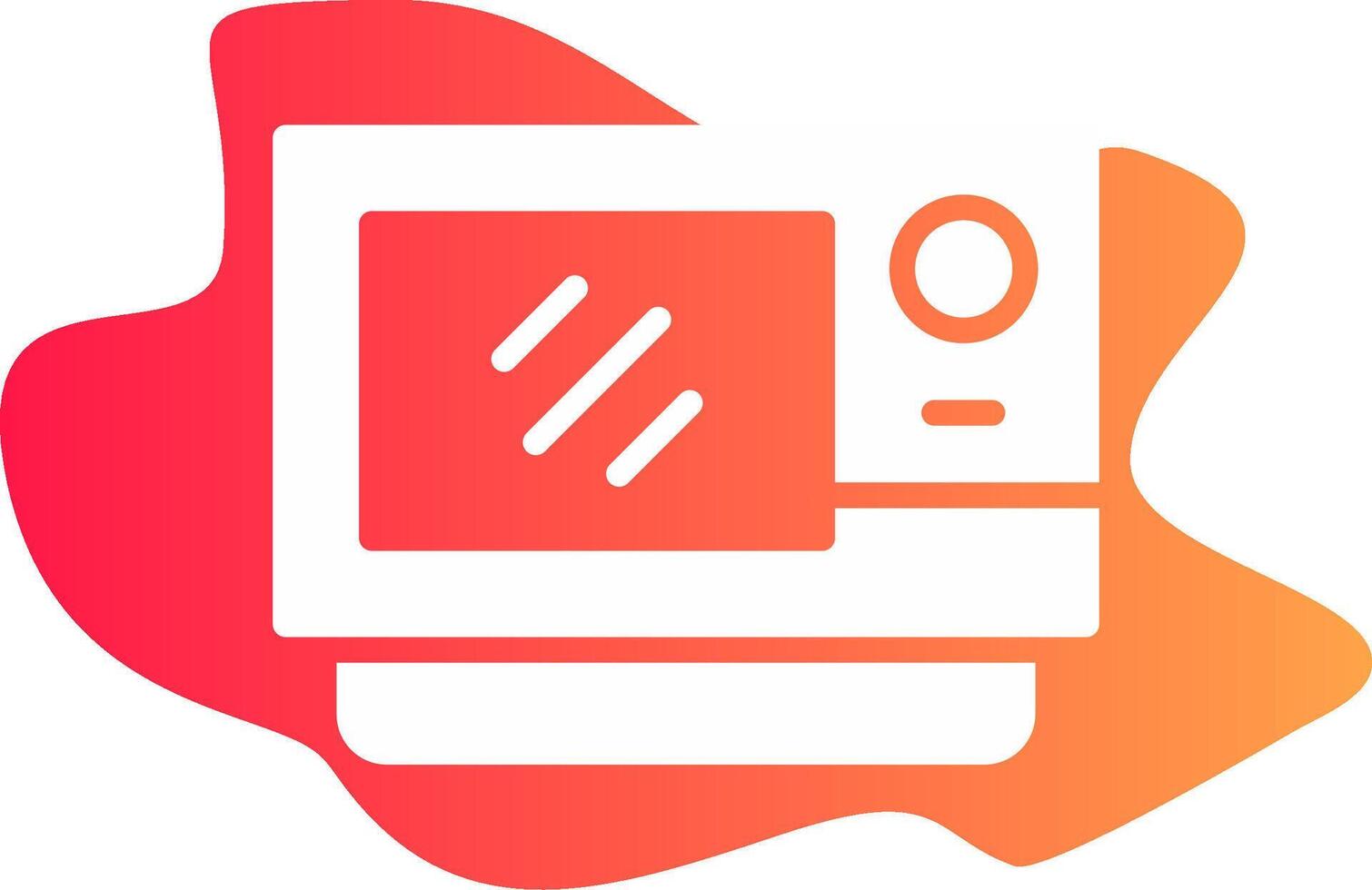 Microwaves Creative Icon Design vector
