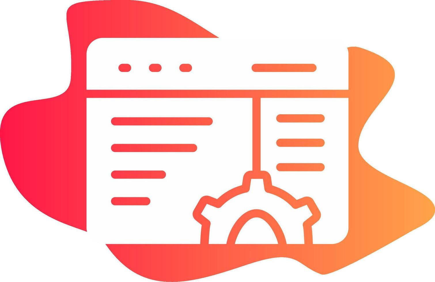 Browser Creative Icon Design vector