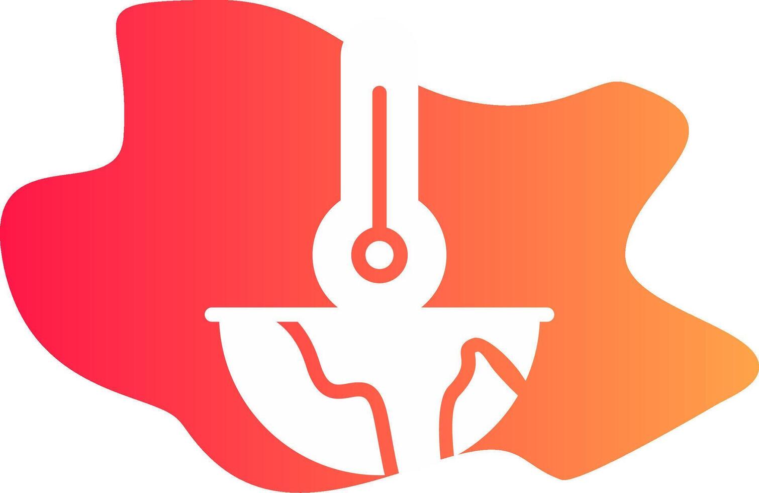 Global Warming Creative Icon Design vector