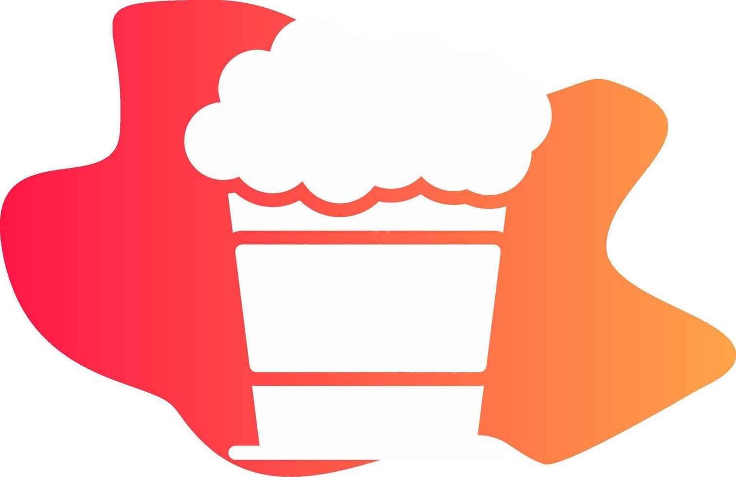 Popcorn Creative Icon Design vector