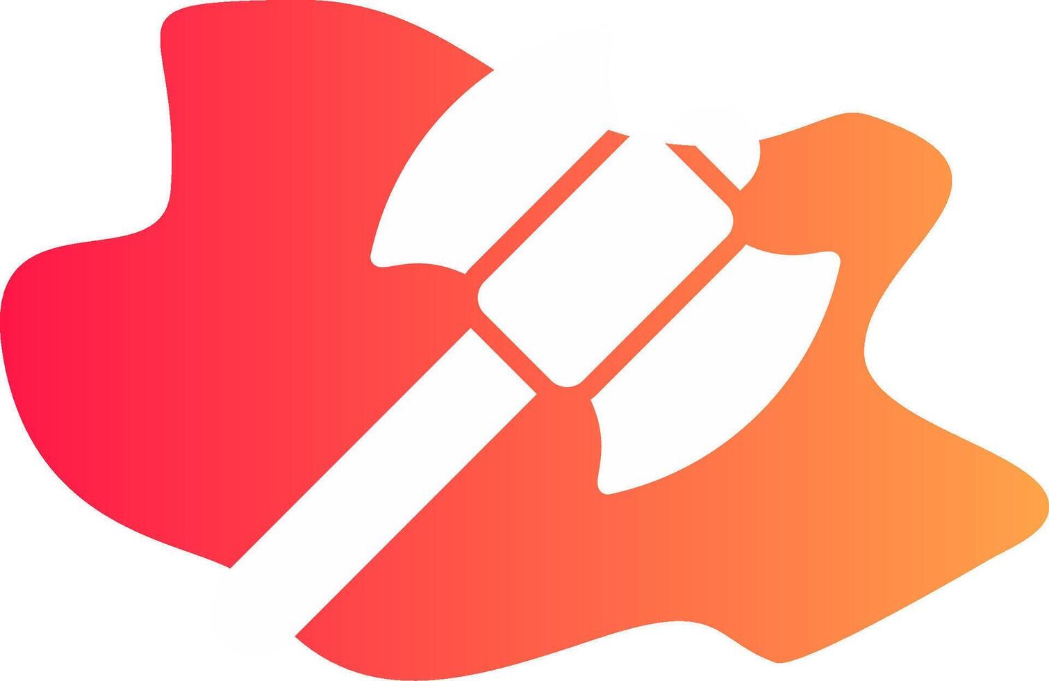 Axe Creative Icon Design vector