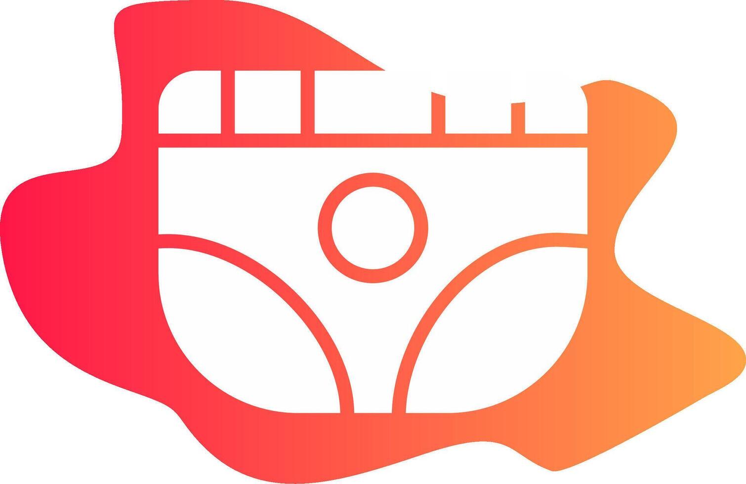 Diaper Creative Icon Design vector