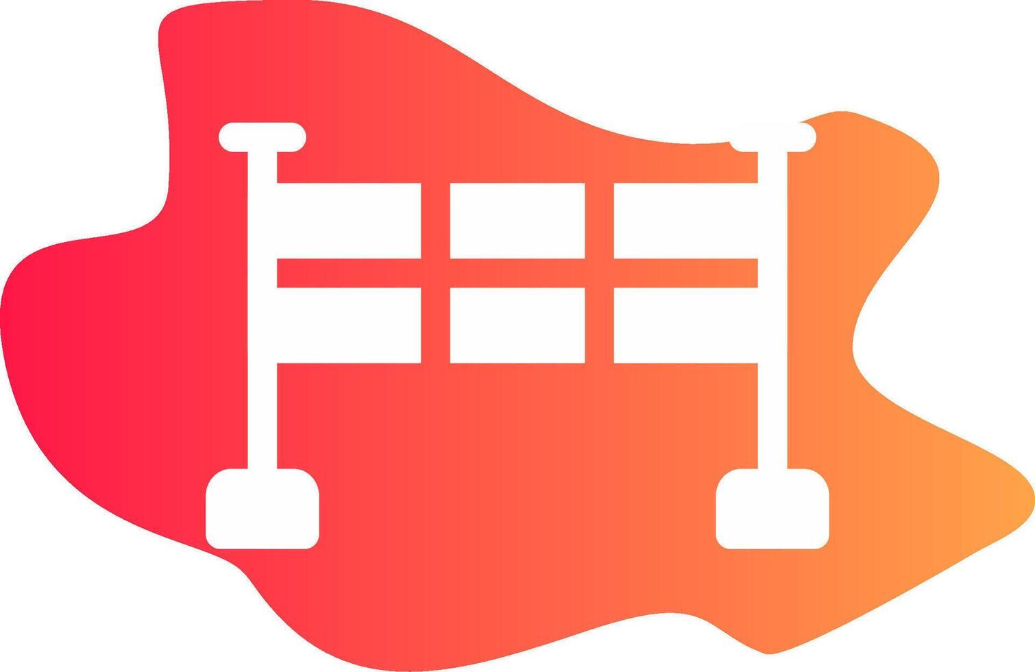 Finish Line Creative Icon Design vector