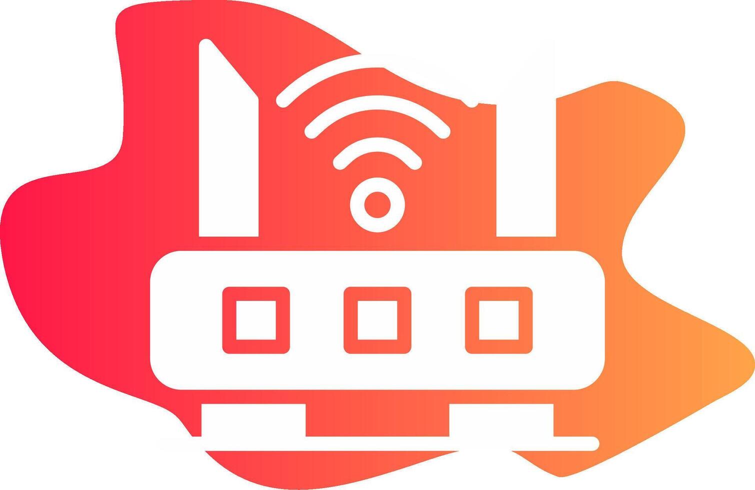 Router Creative Icon Design vector