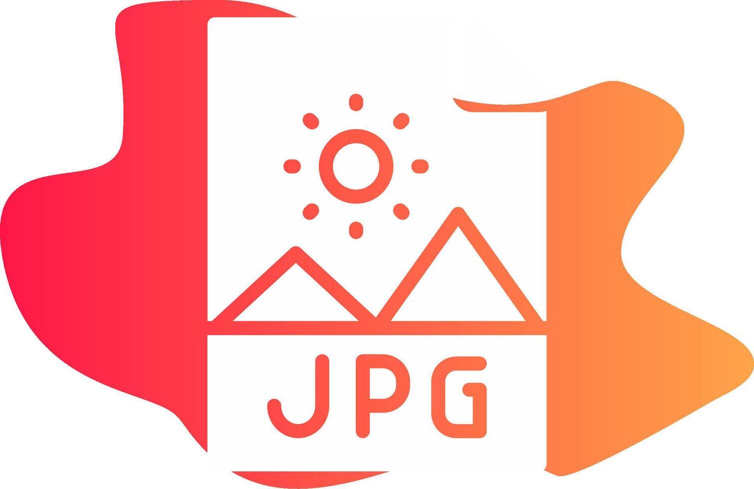 Jpg File Creative Icon Design vector