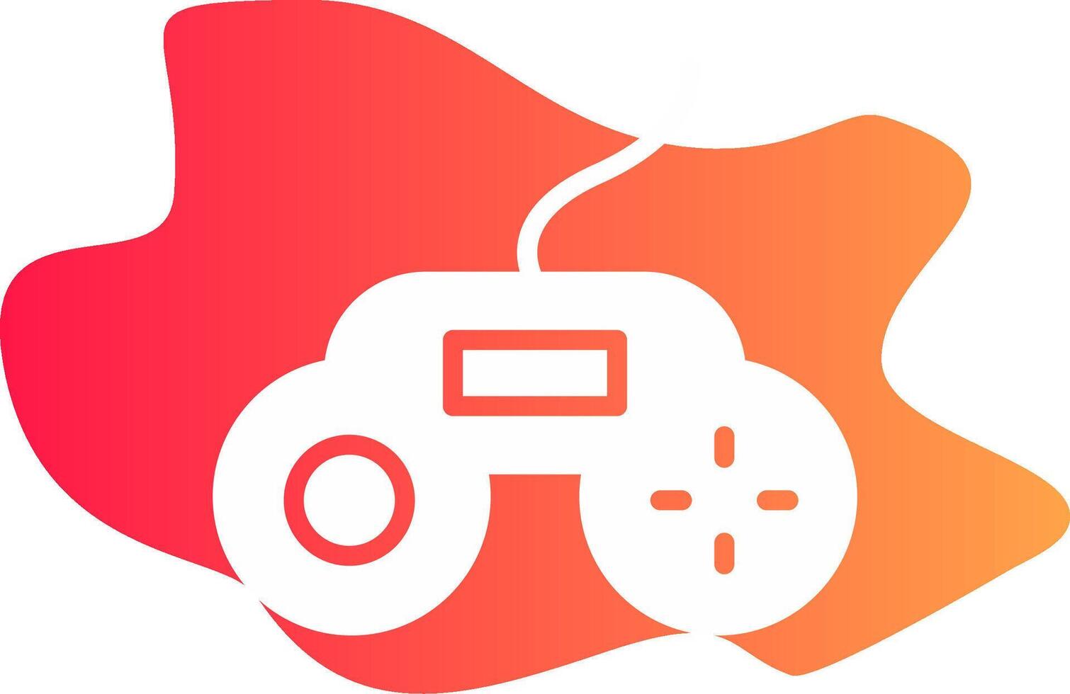 Gamepad Creative Icon Design vector