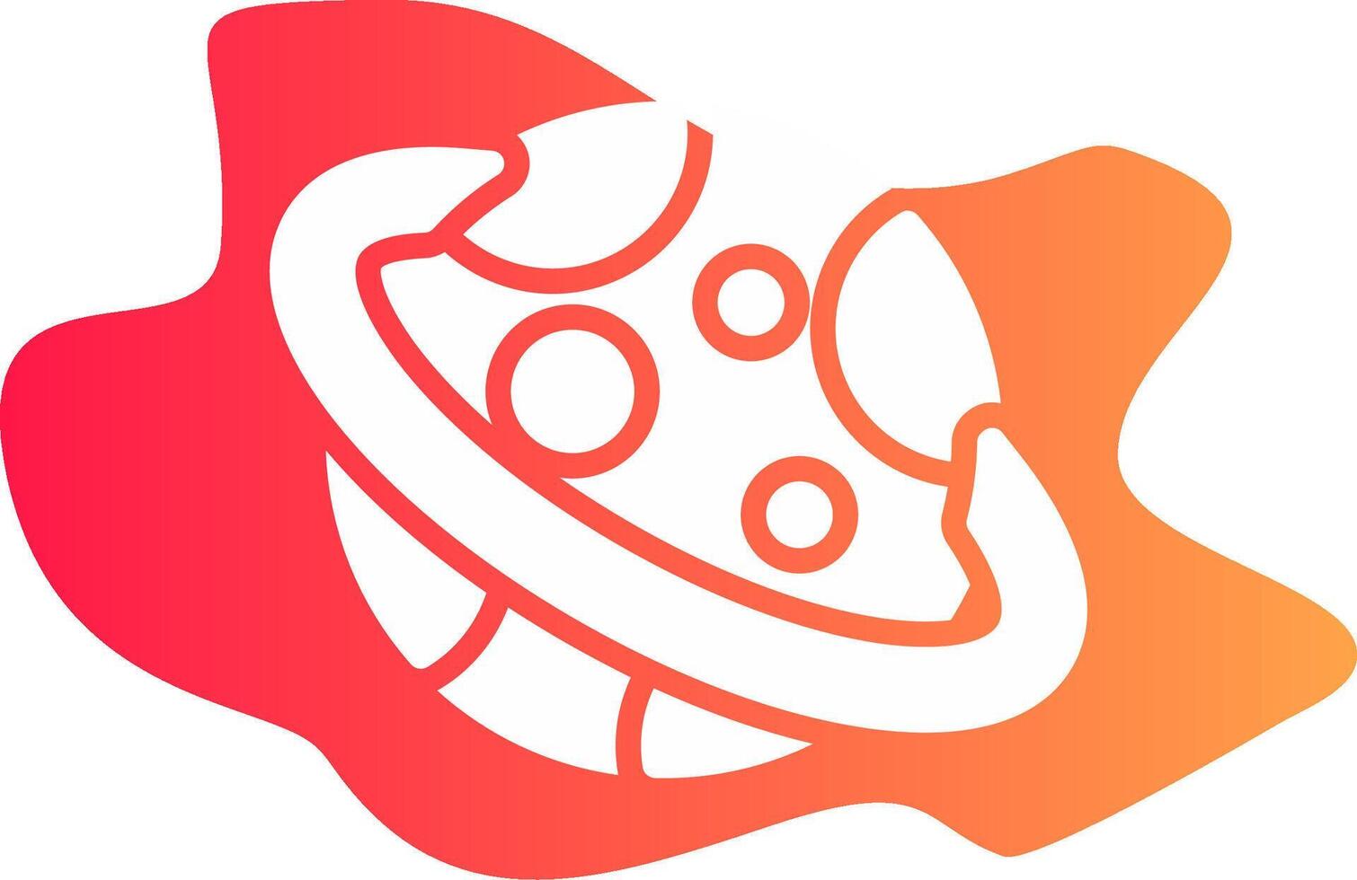 Planet Creative Icon Design vector
