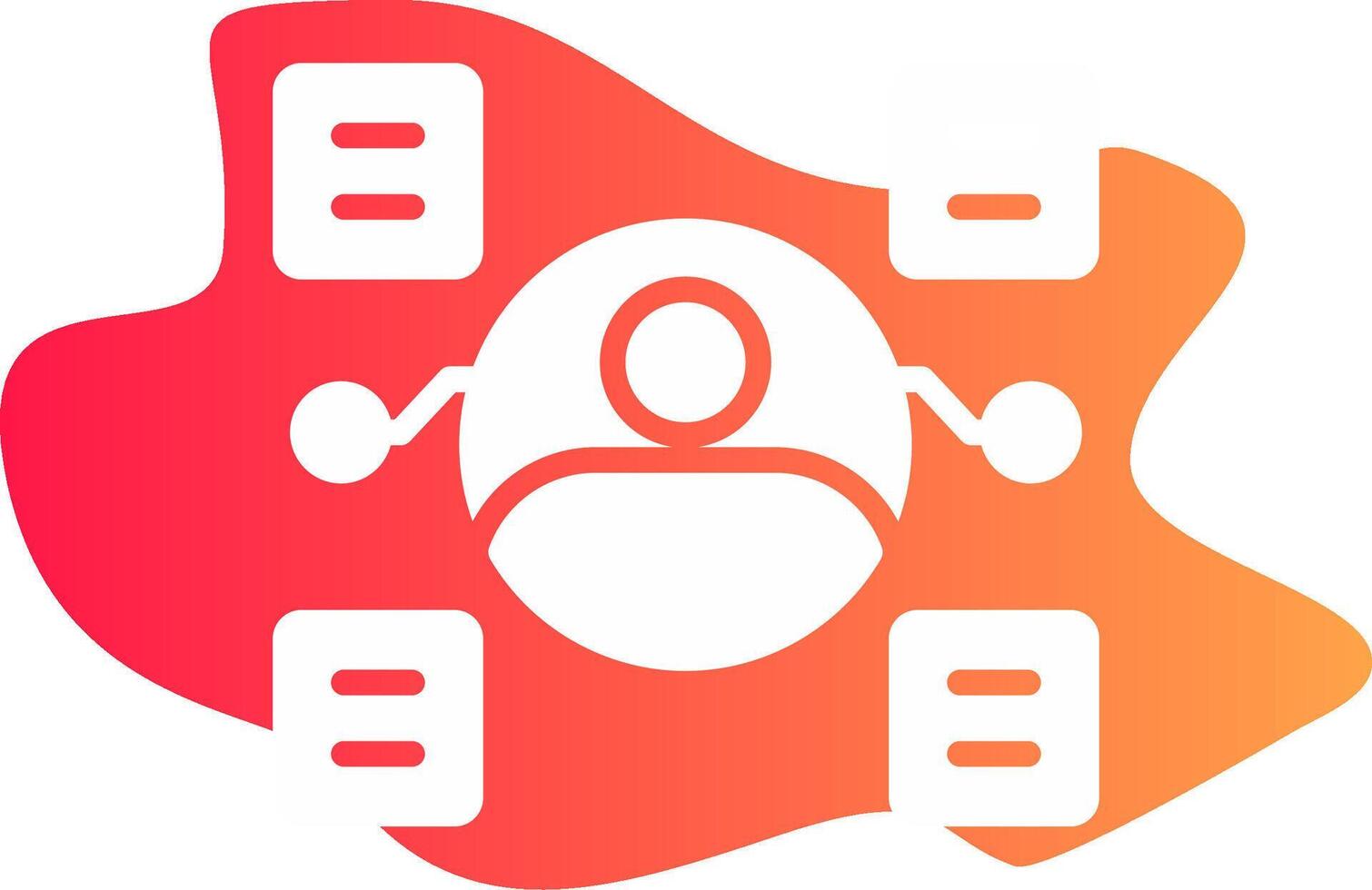User Predictions Creative Icon Design vector