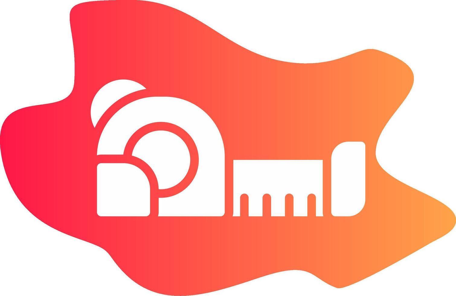 Measuring Tape Creative Icon Design vector