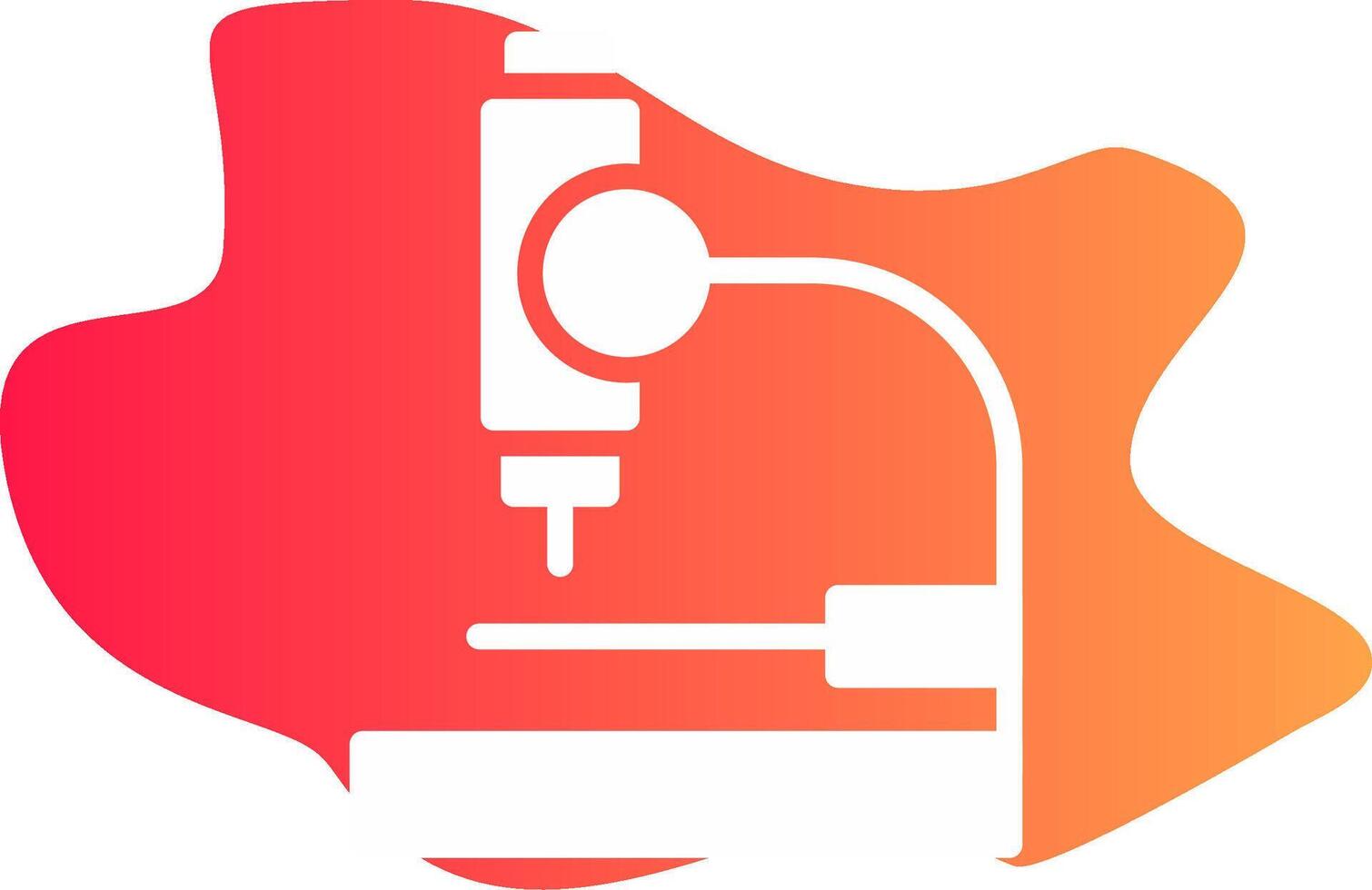Microscope Creative Icon Design vector