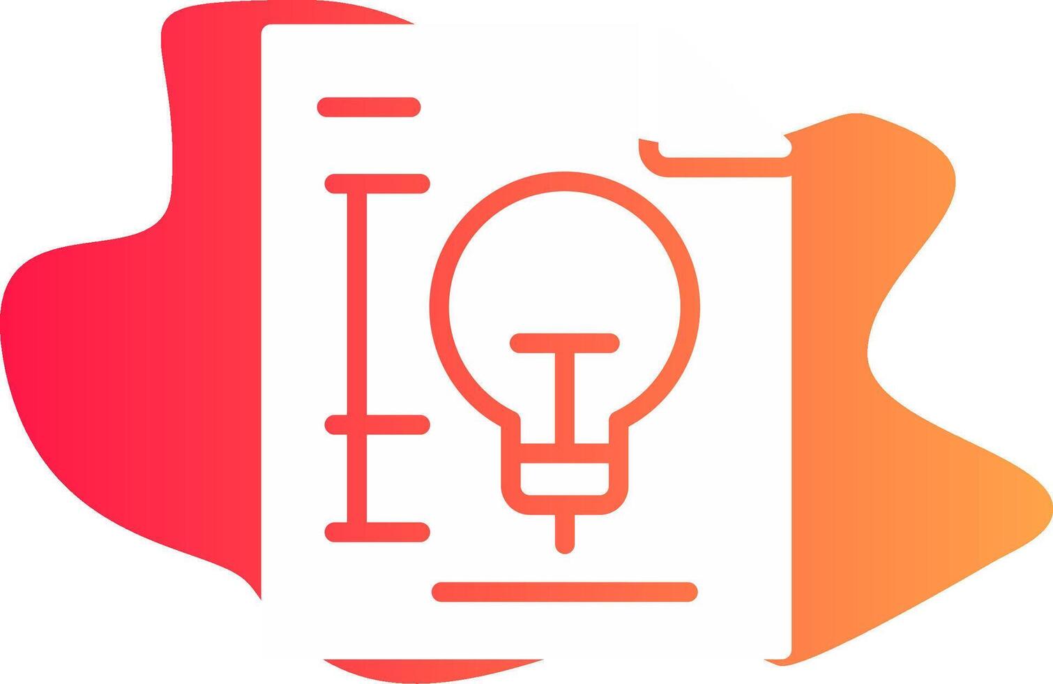 Patent Creative Icon Design vector