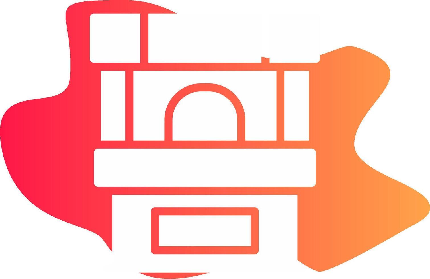 Ticket Box Creative Icon Design vector