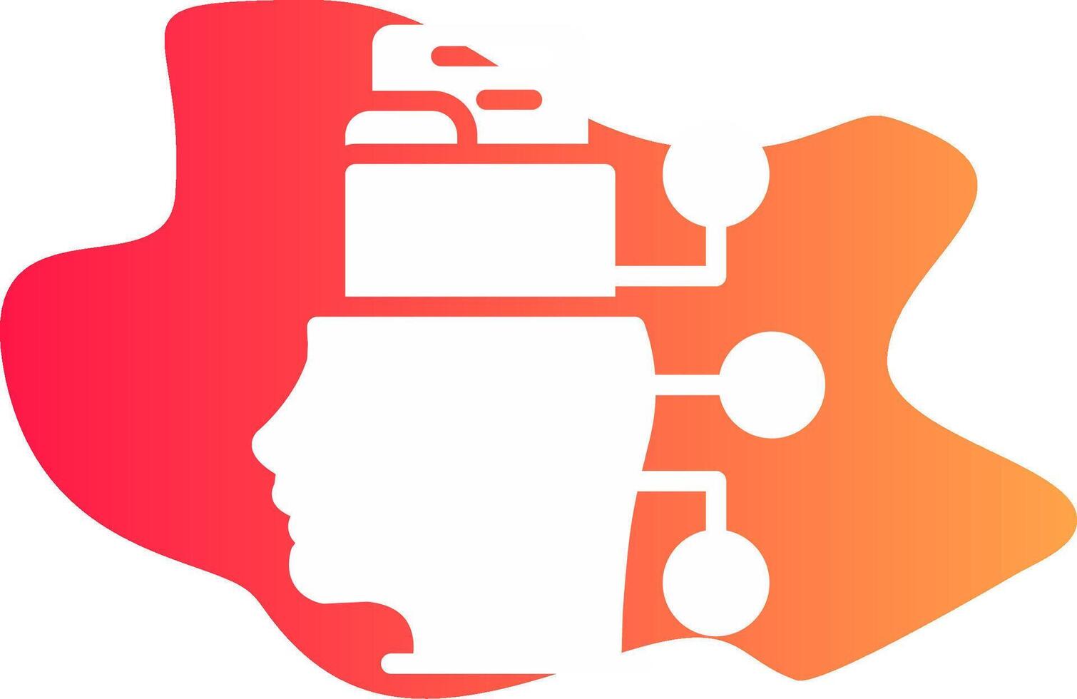 Intelligent Data Creative Icon Design vector