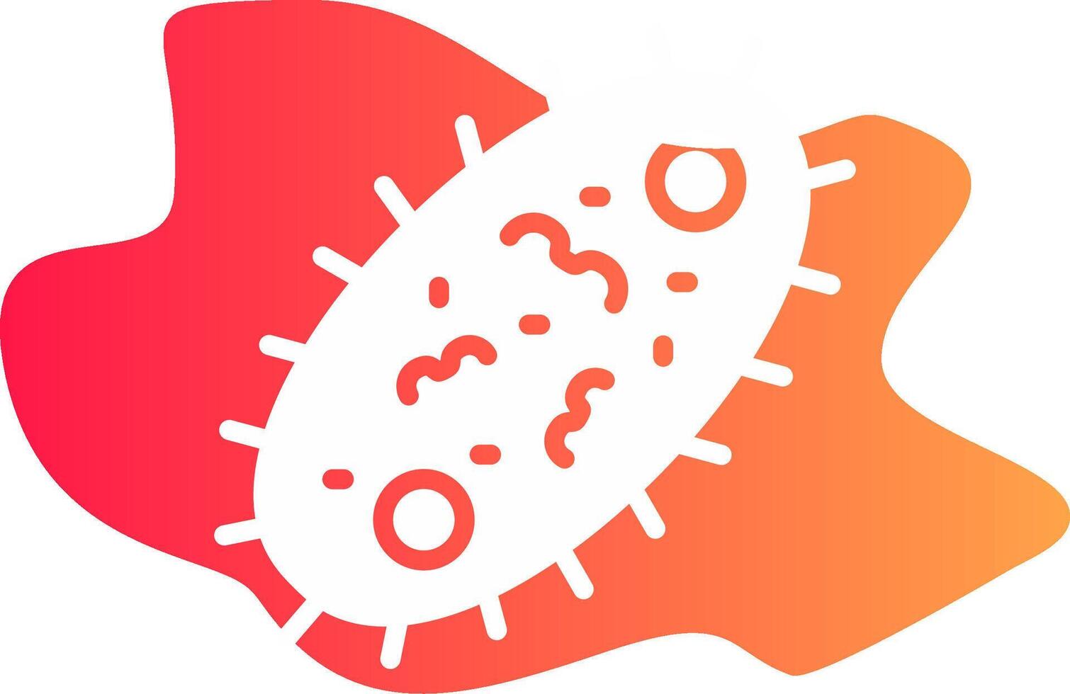 Bacteria Creative Icon Design vector