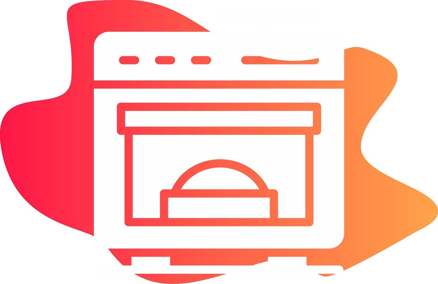 Oven Creative Icon Design vector