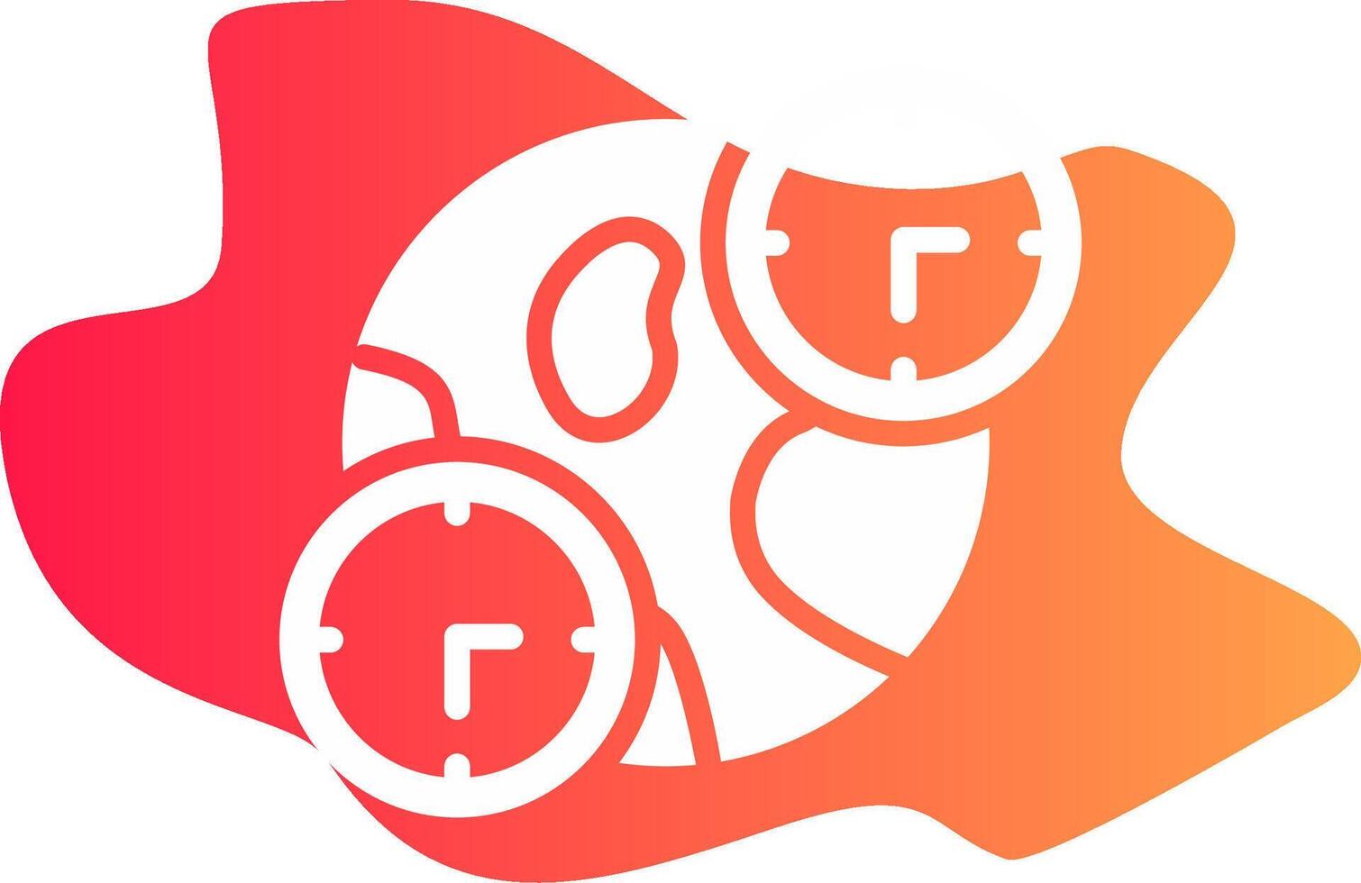 Jet Lag Creative Icon Design vector