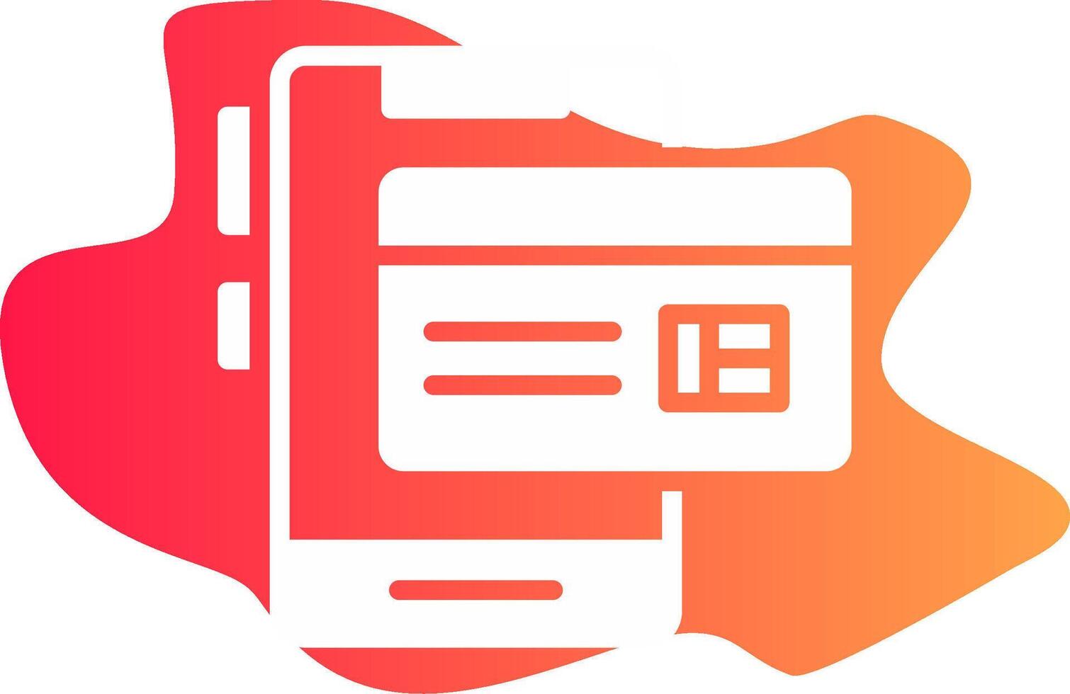 Online Payment Creative Icon Design vector