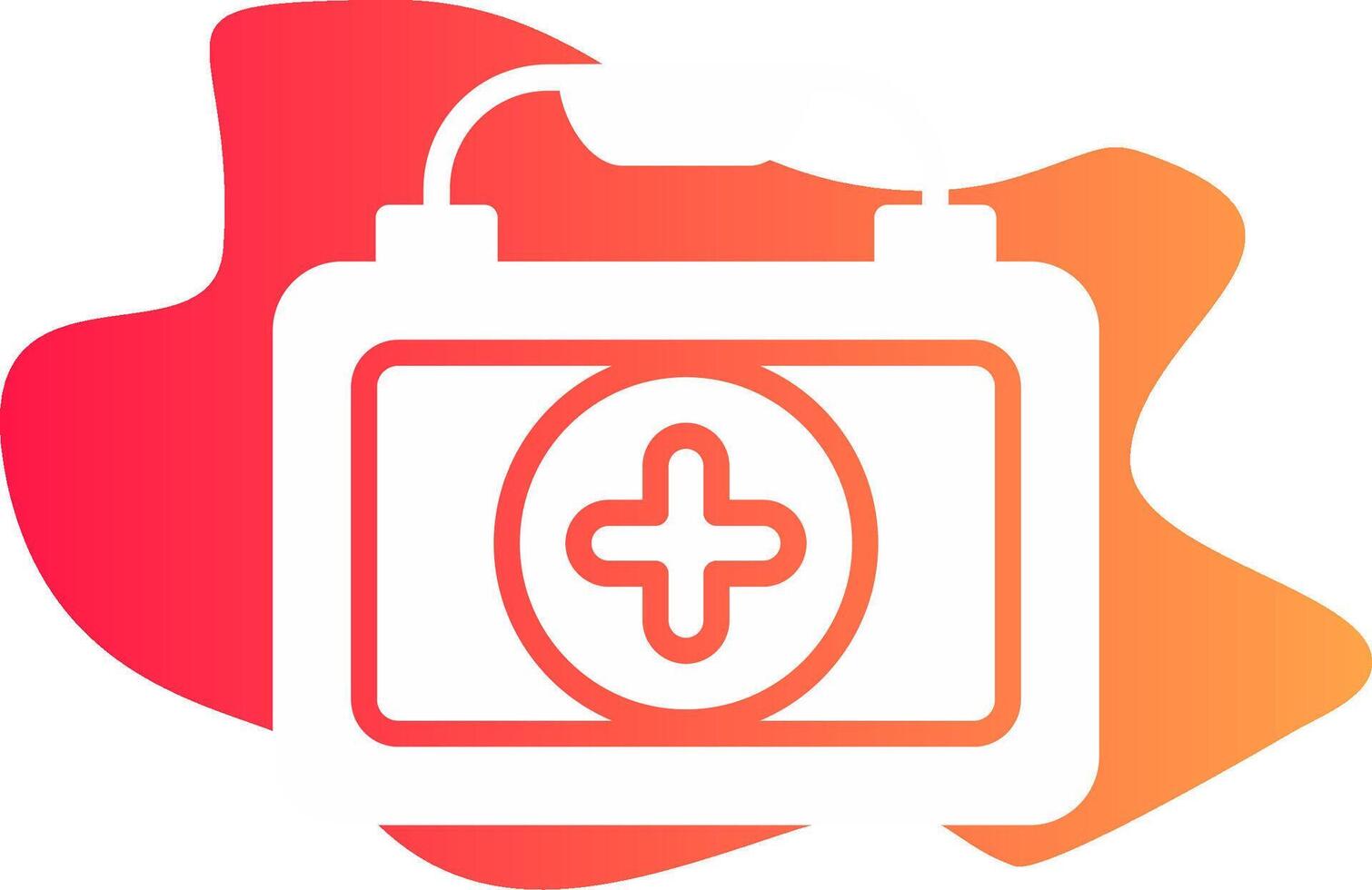 First Aid Kit Creative Icon Design vector