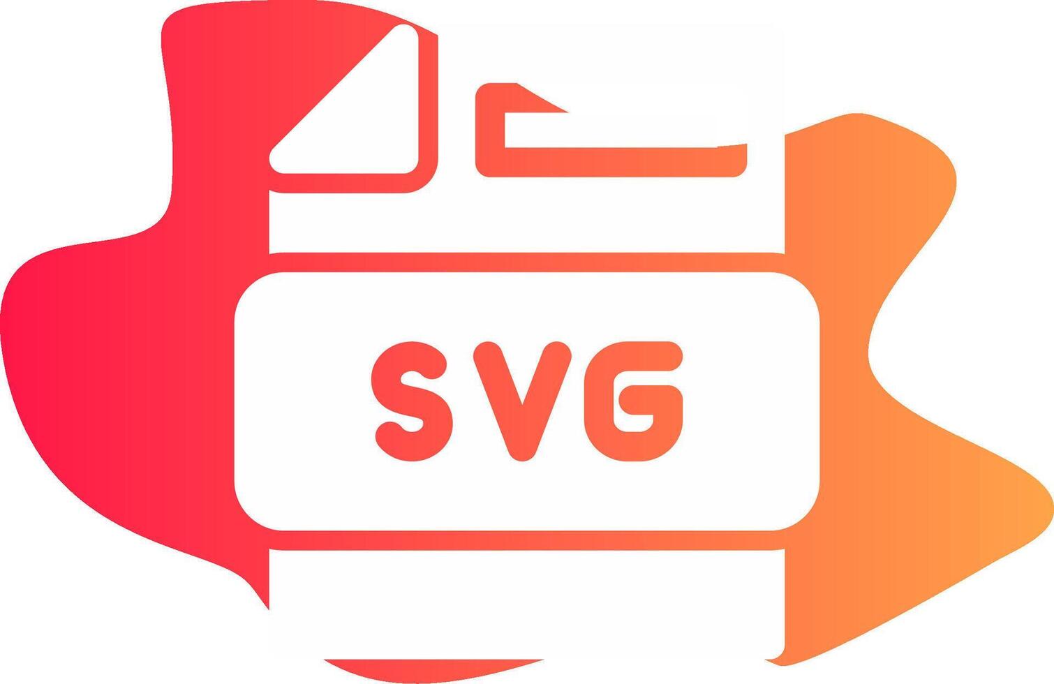 Svg File Creative Icon Design vector