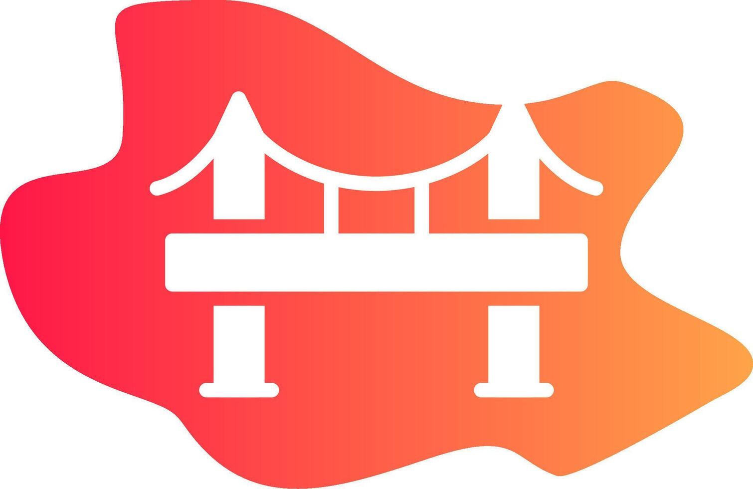 Bridge Creative Icon Design vector