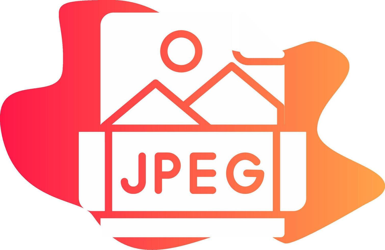 Jpeg Creative Icon Design vector