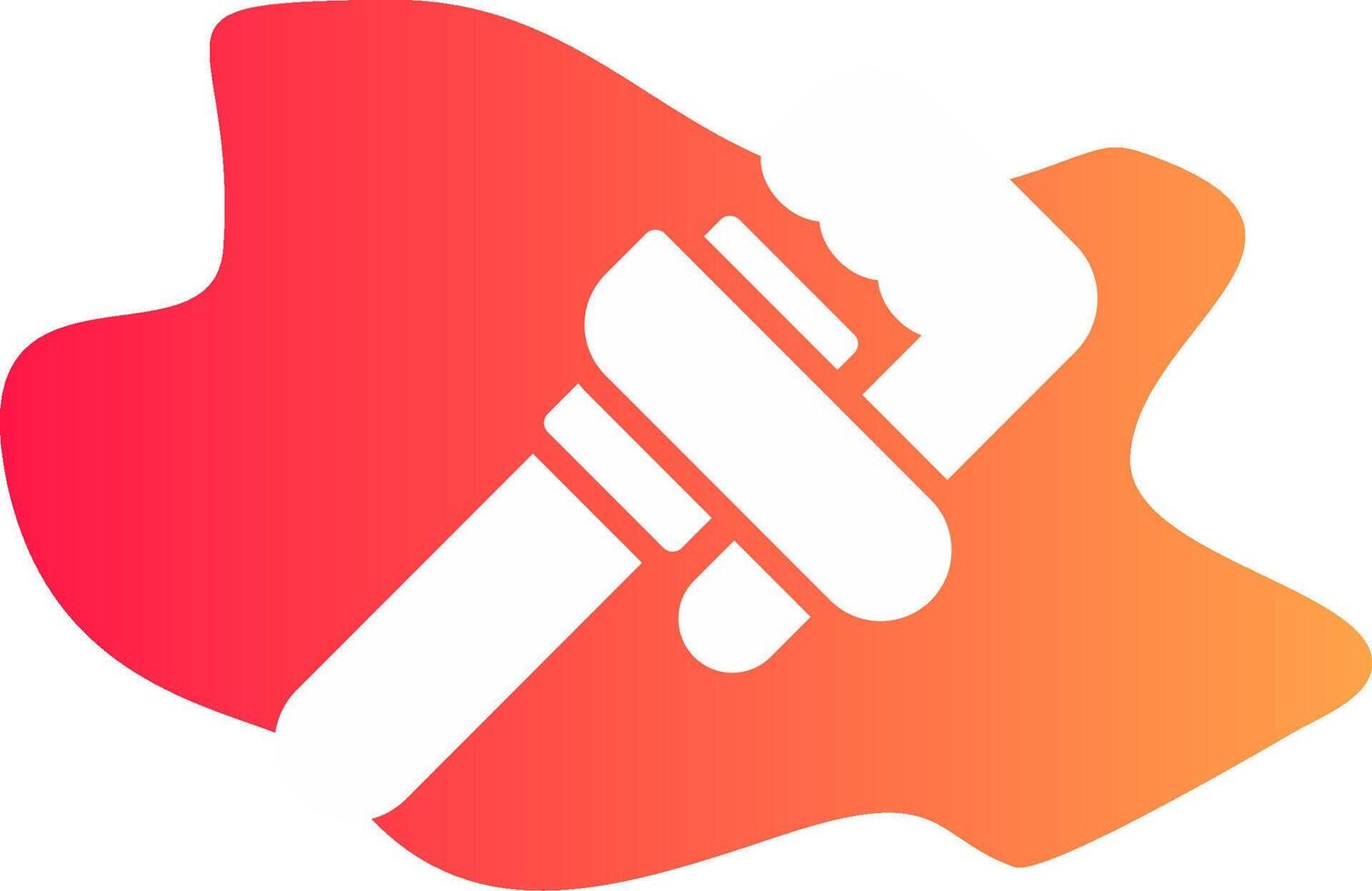Pipe Wrench Creative Icon Design vector