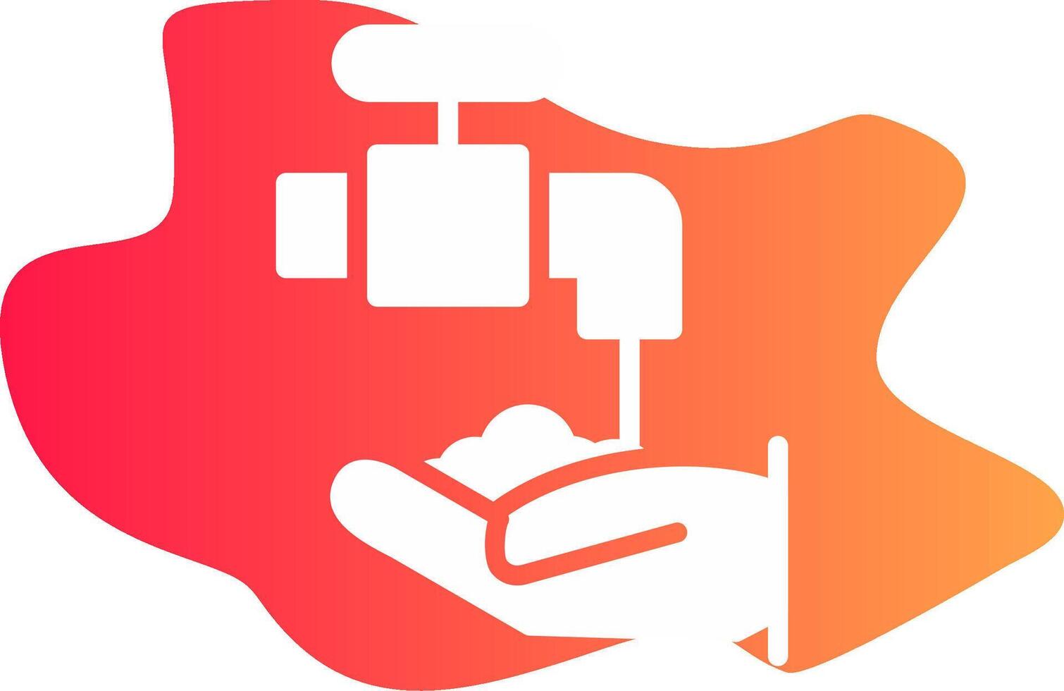 Handwash Creative Icon Design vector
