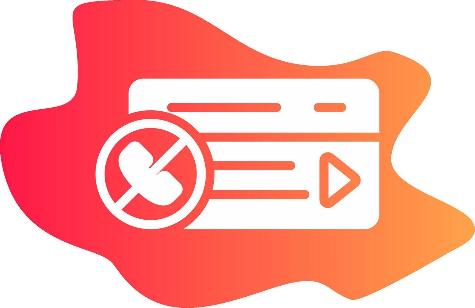 Contactless Services Creative Icon Design vector