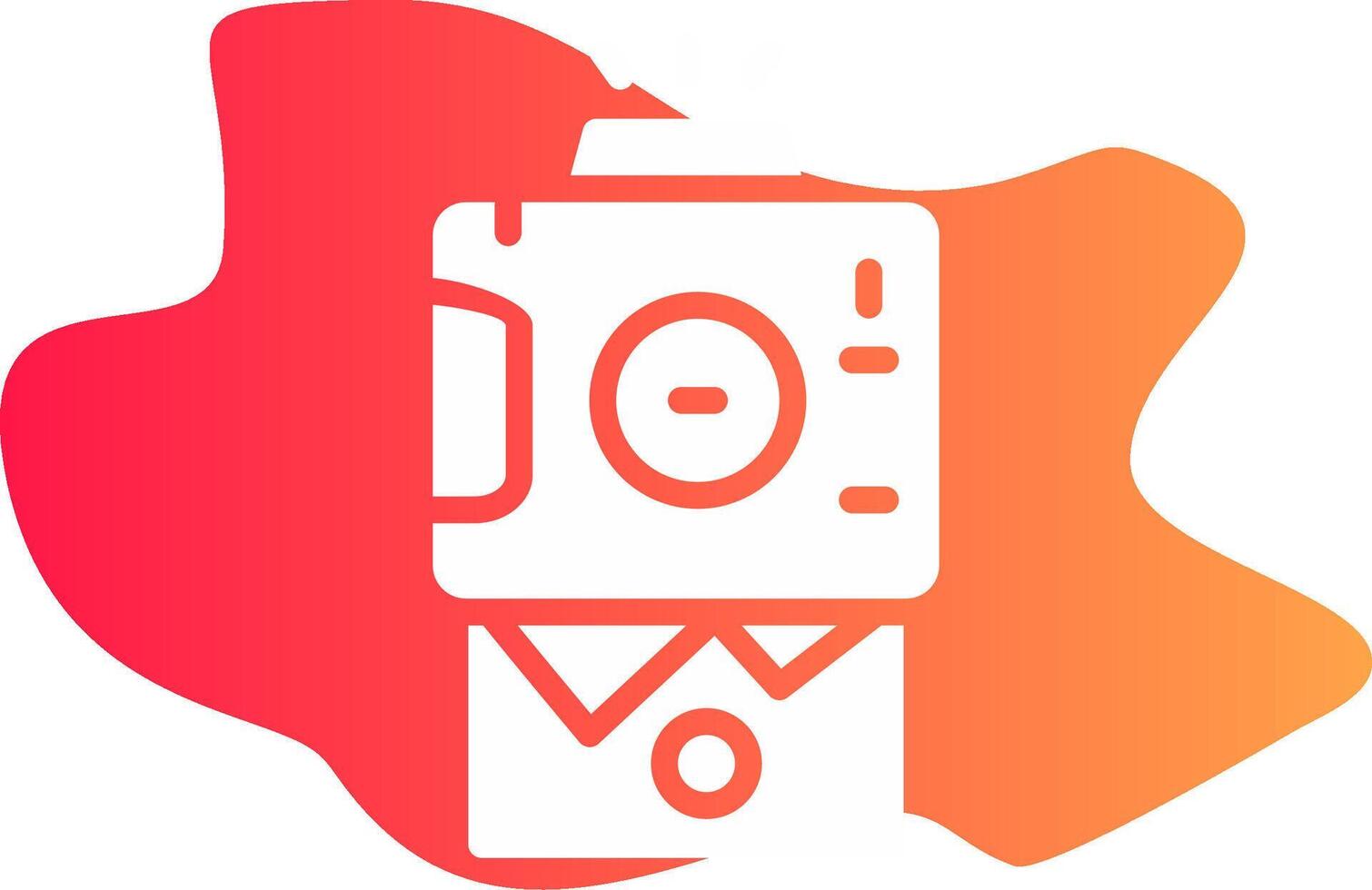 Instant Camera Creative Icon Design vector