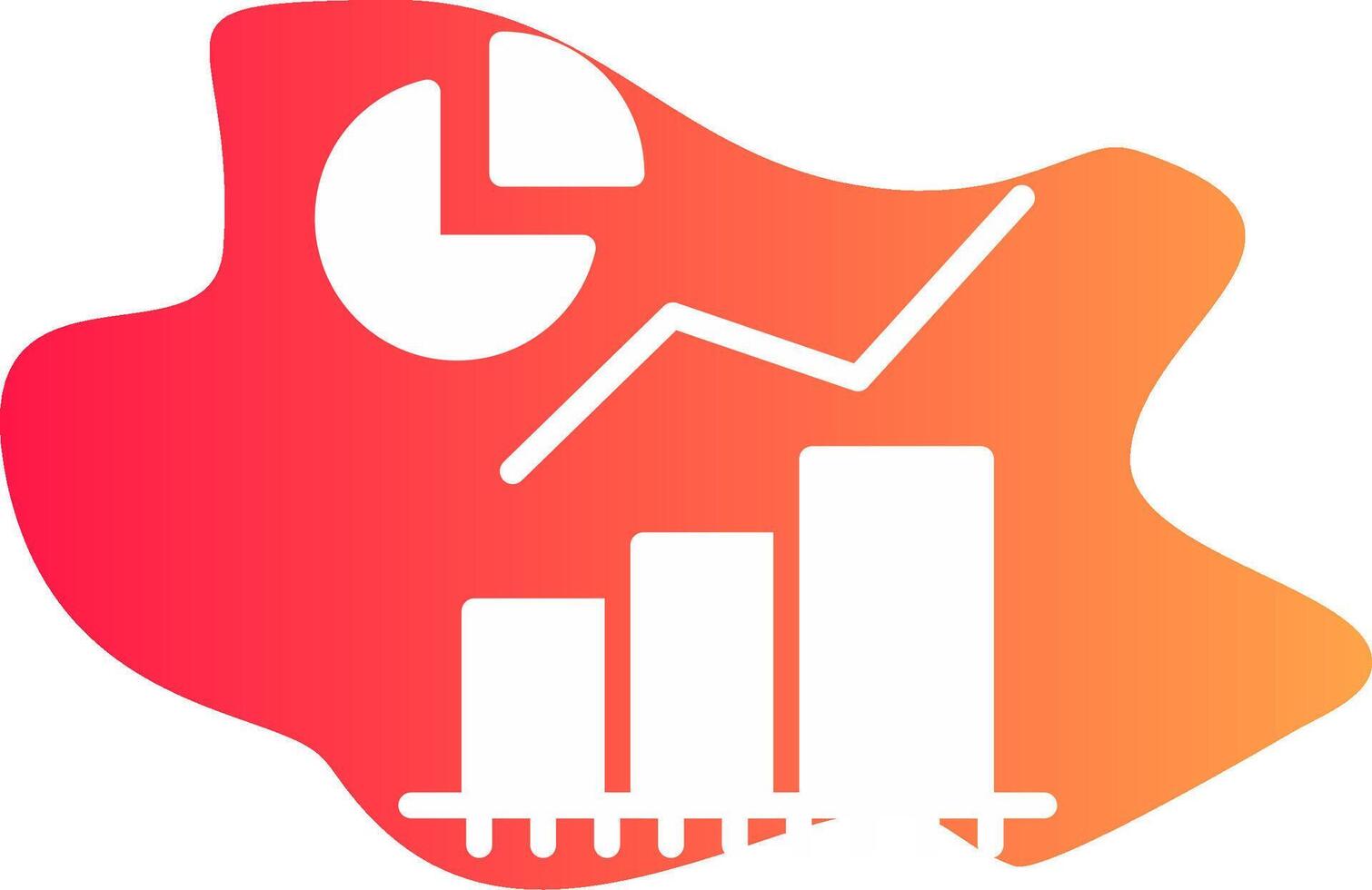 Statistical Analysis Creative Icon Design vector