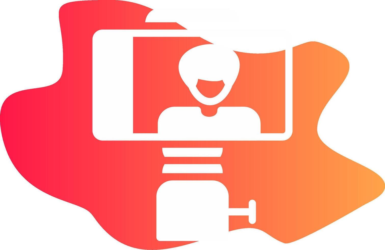Selfie Stick Creative Icon Design vector