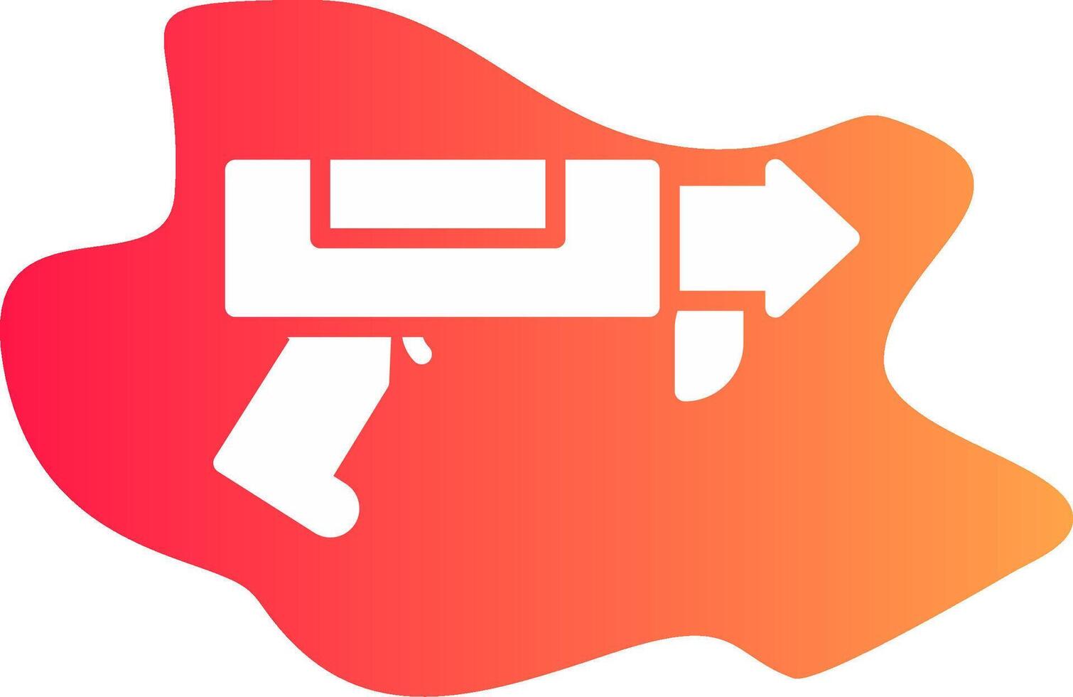Speargun Creative Icon Design vector