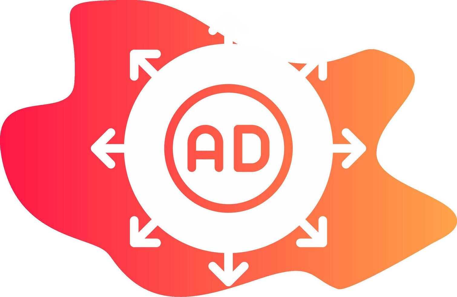 Advertising Submission Creative Icon Design vector