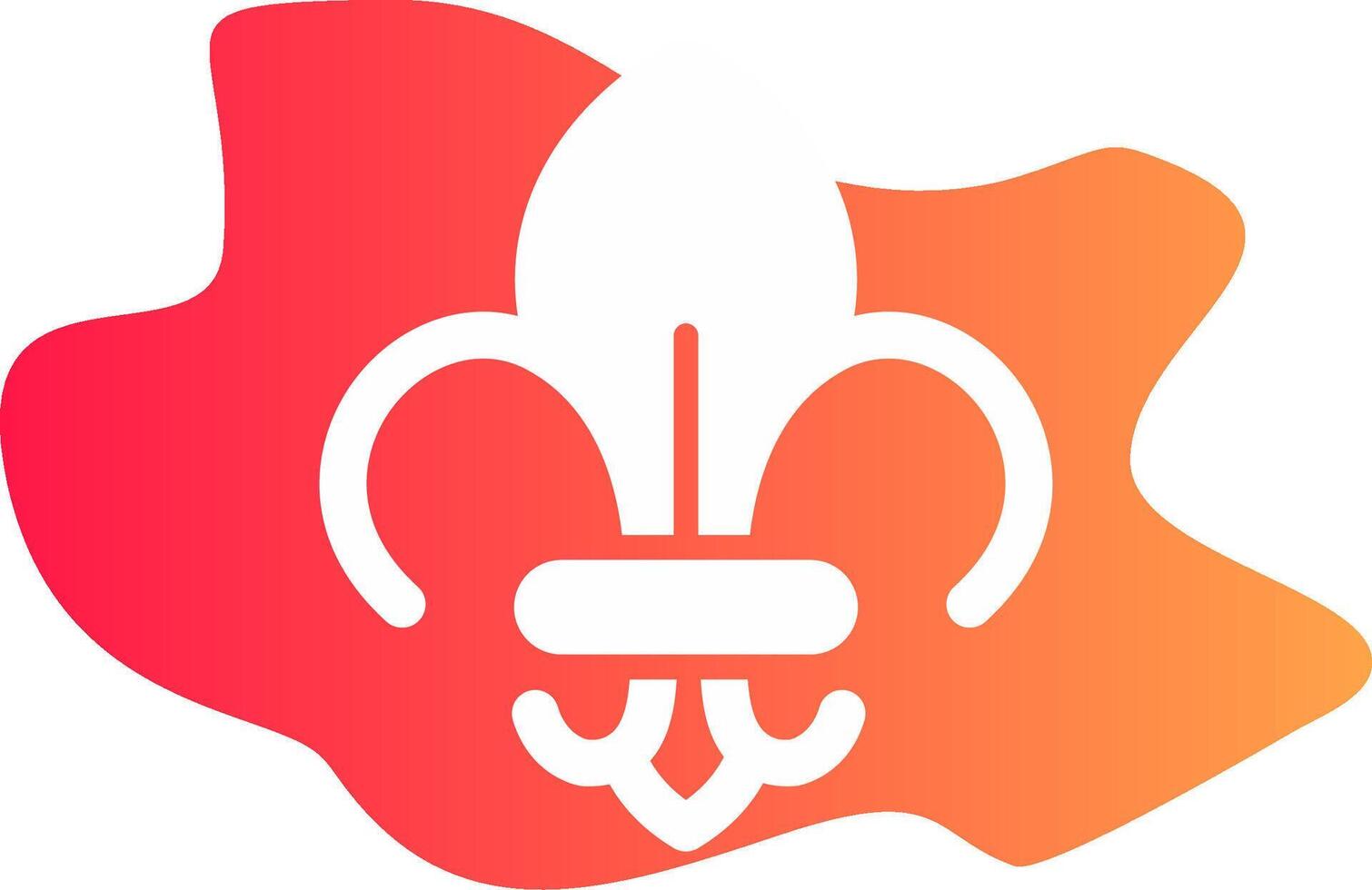 Fleur De Lis Creative Icon Design vector