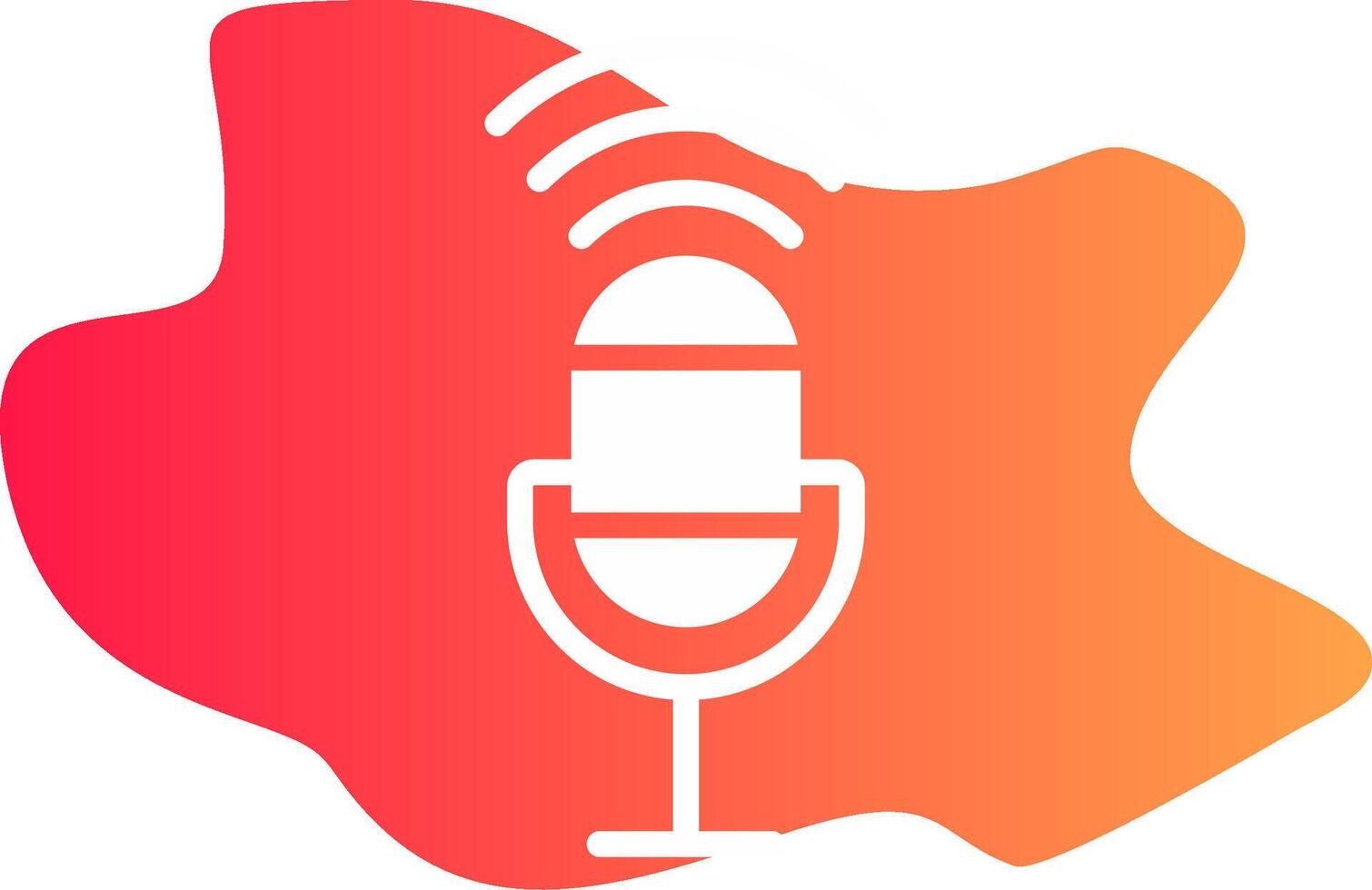 Voice Control Creative Icon Design vector
