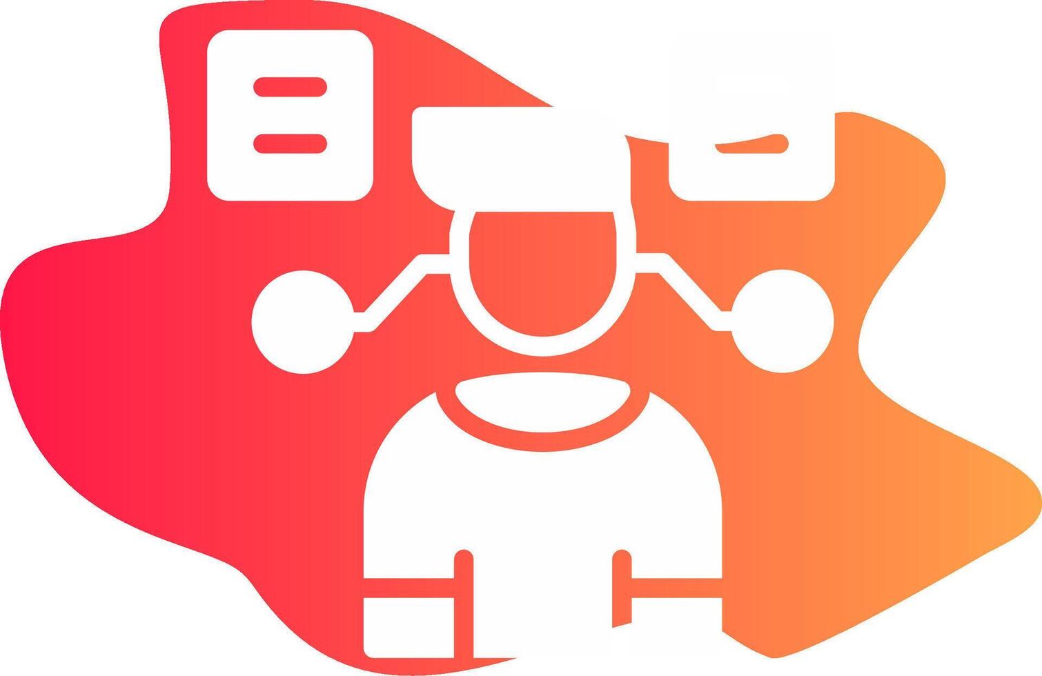 User Predictions Creative Icon Design vector