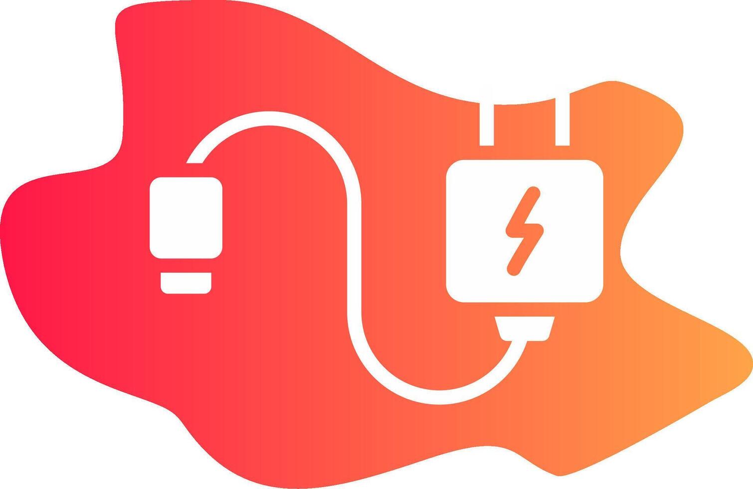 Charger Creative Icon Design vector