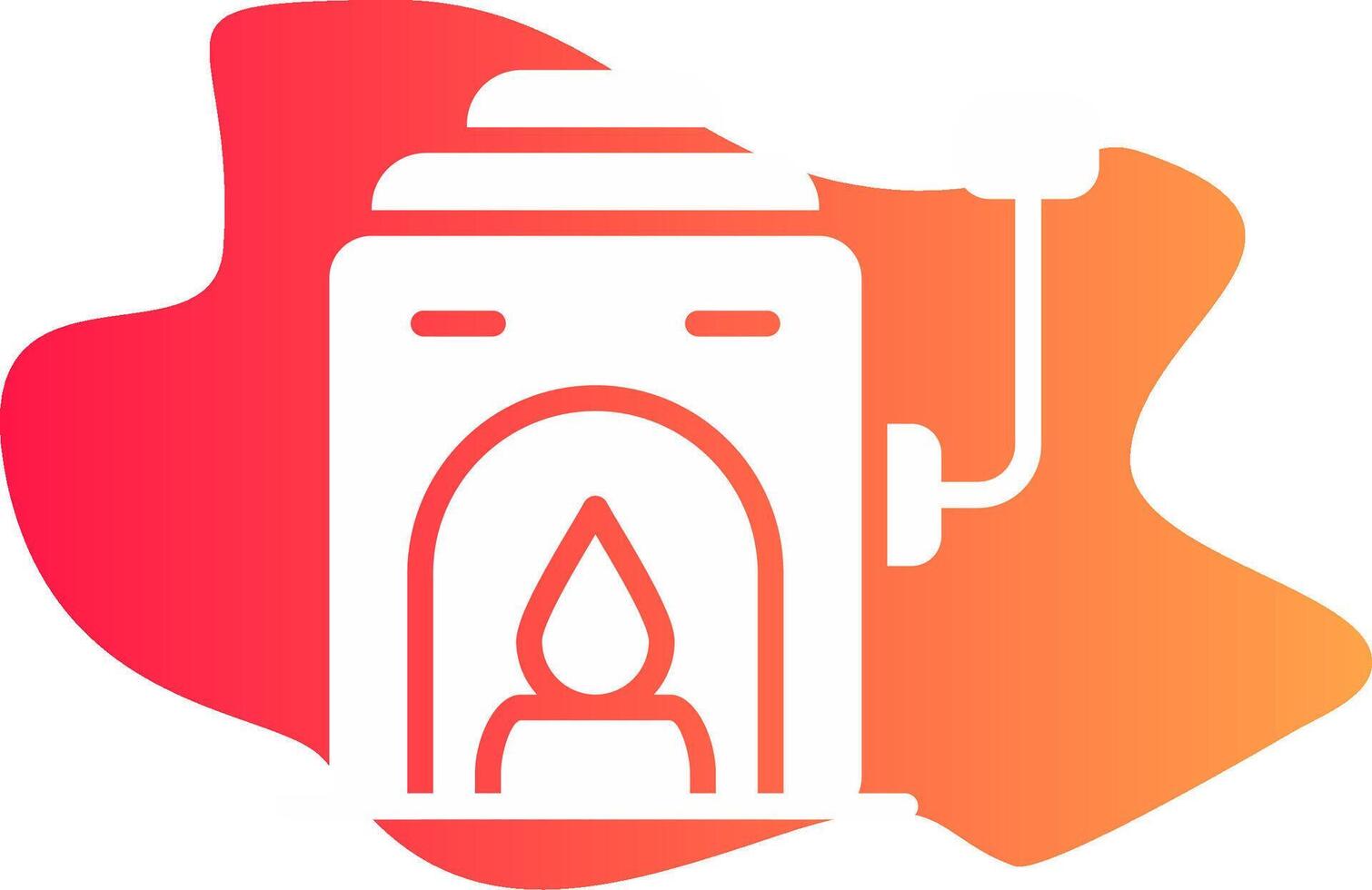 Furnace Creative Icon Design vector