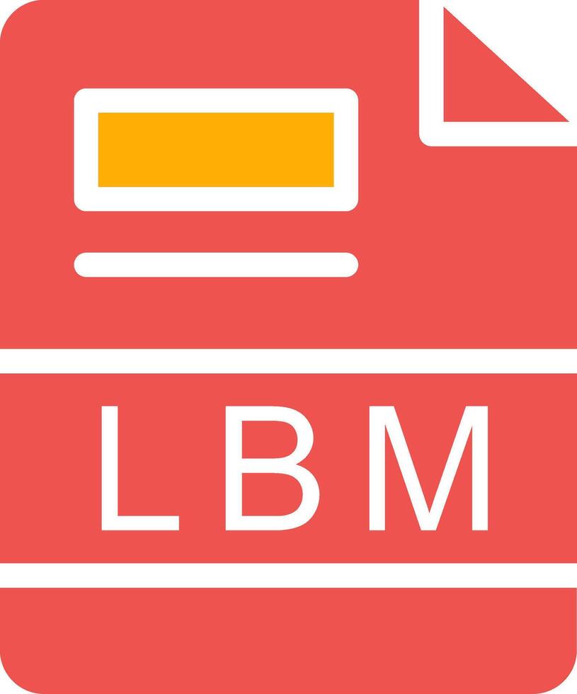 LBM Creative Icon Design vector
