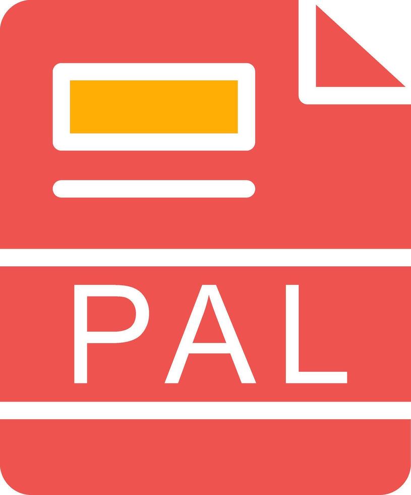 PAL Creative Icon Design vector