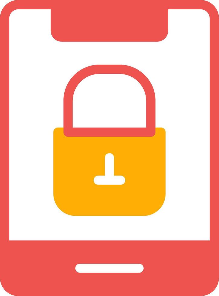 Lock Screen Creative Icon Design vector